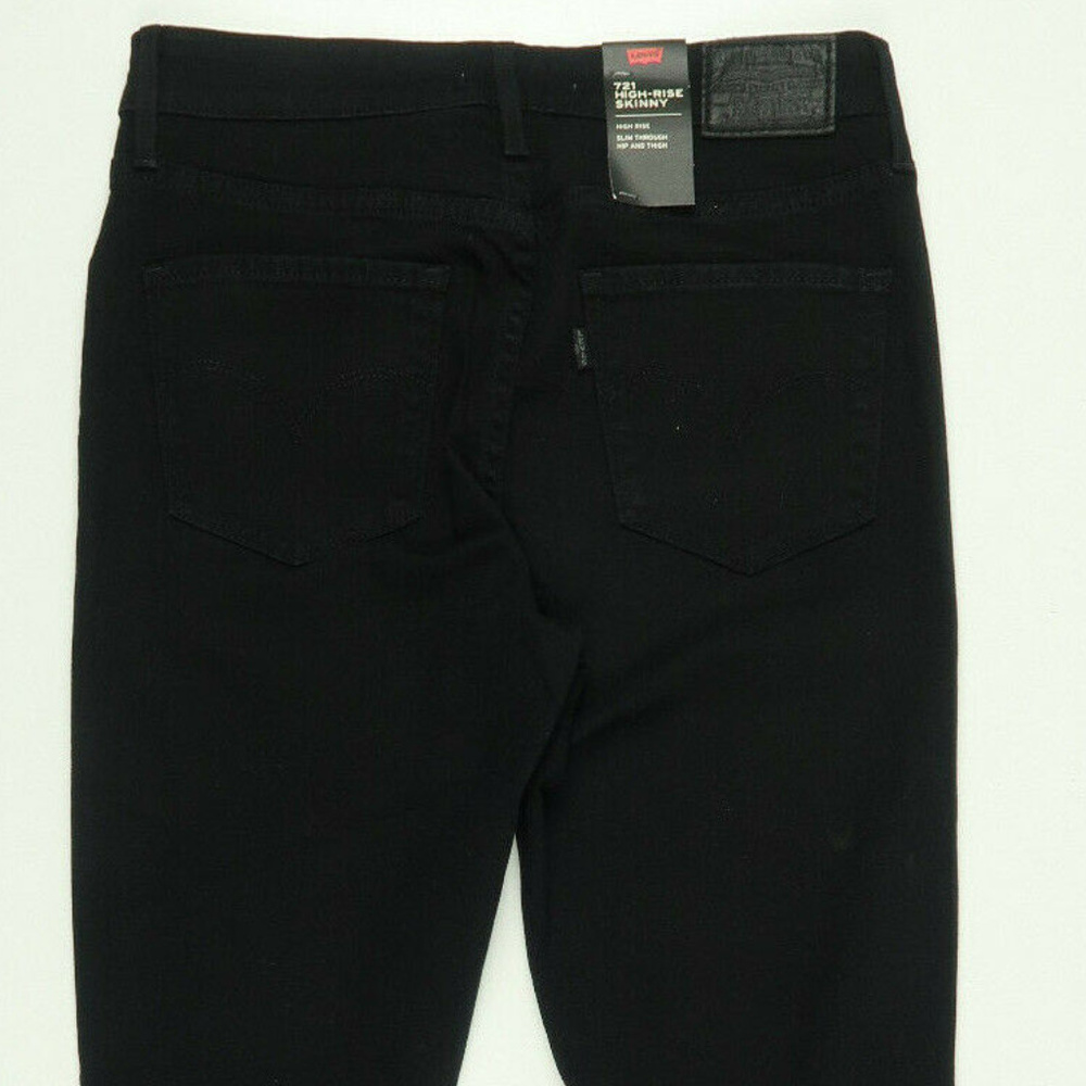 Levis Premium 721 High Rise Skinny Destroyed Jeans - Picture 4 of 7